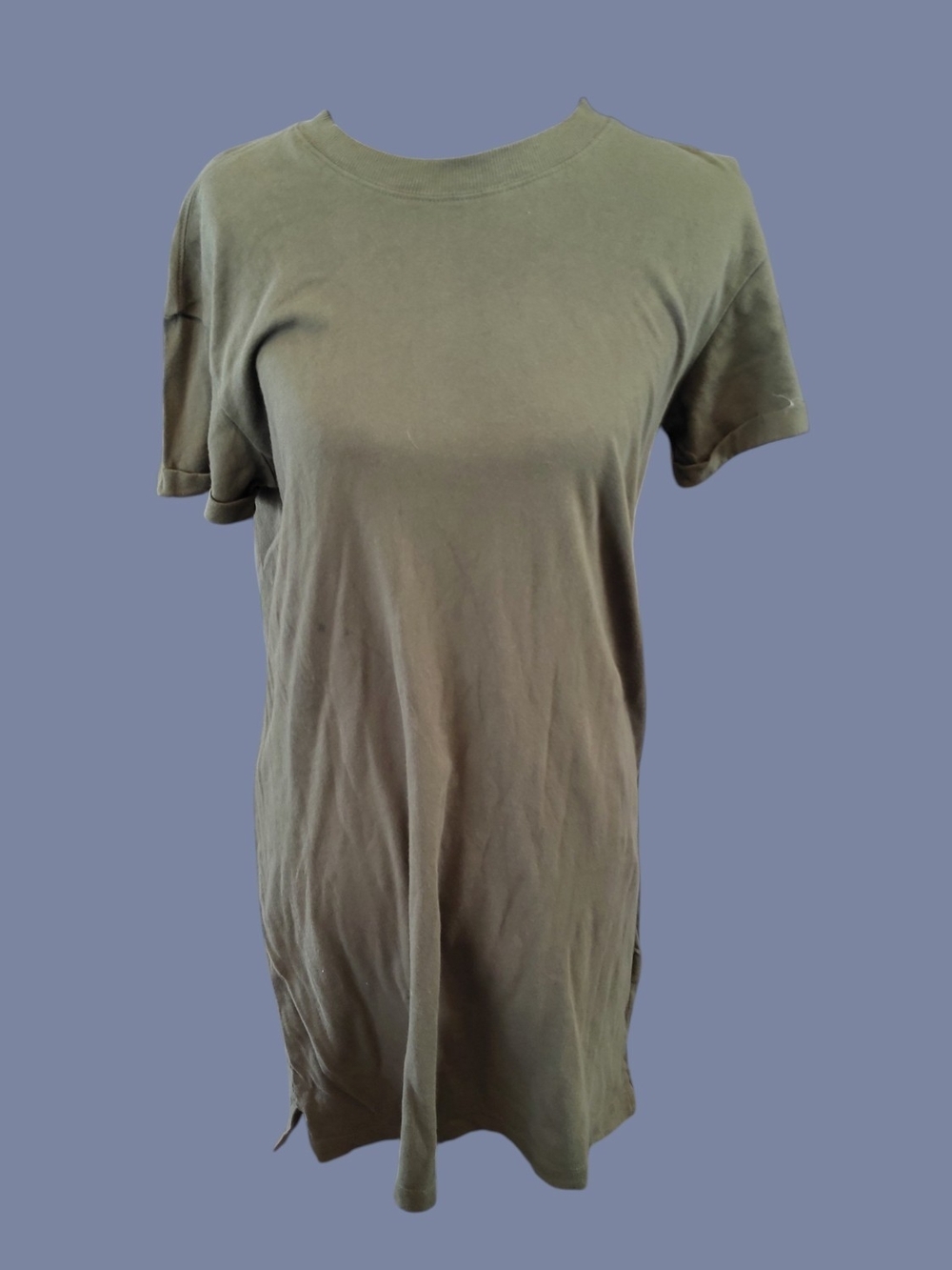 Time and Tru Olive Green Short Sleeve T‑Shirt